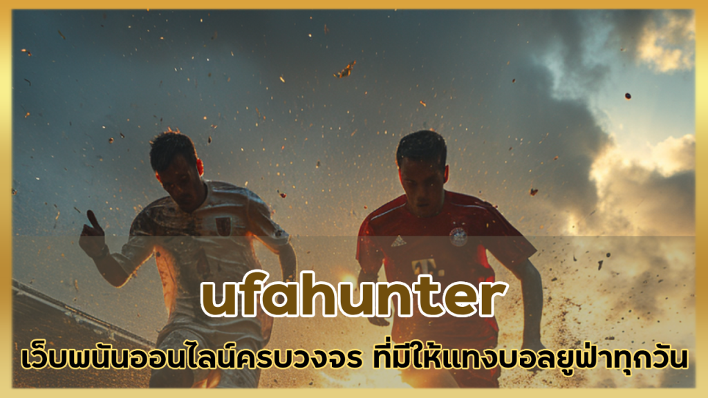 ufahunter เว็บพนันออนไลน์ครบวงจร